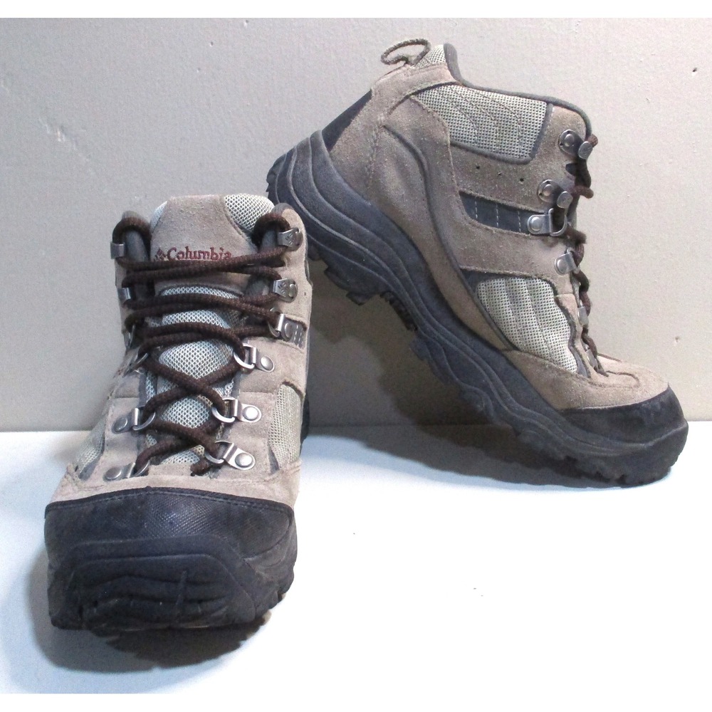 Columbia Razor Ridge Mid II Hiking Boots Tan Brown BL3155-221 Womens 9.5